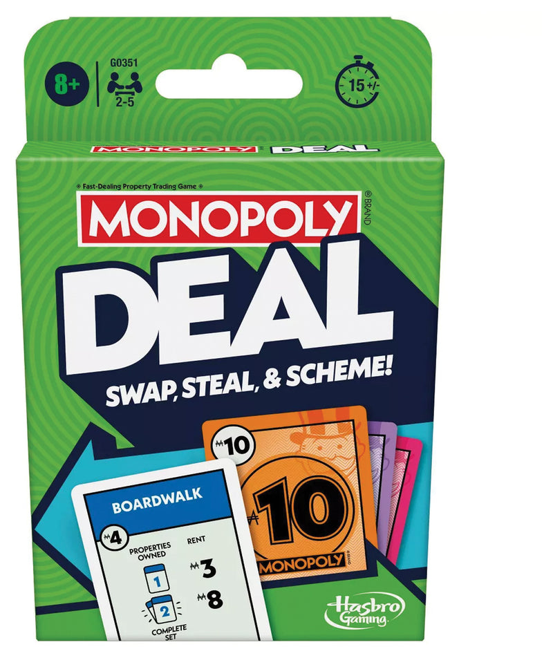 Load image into Gallery viewer, Hasbro Monopoly Deal Refresh: The Ultimate Card Game Edition
