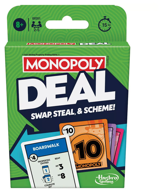 Hasbro Monopoly Deal Refresh: The Ultimate Card Game Edition