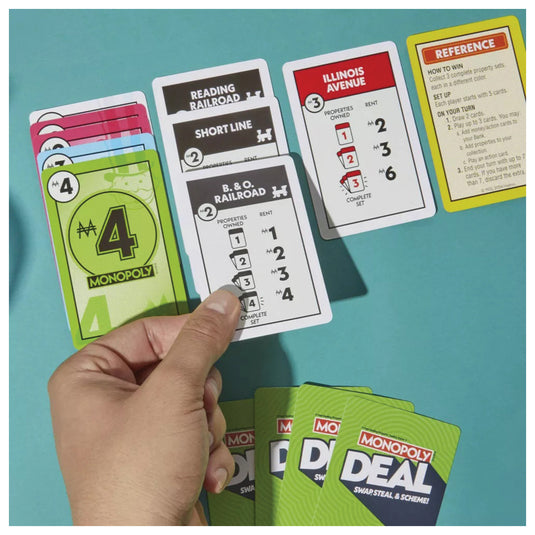 Hasbro Monopoly Deal Refresh: The Ultimate Card Game Edition