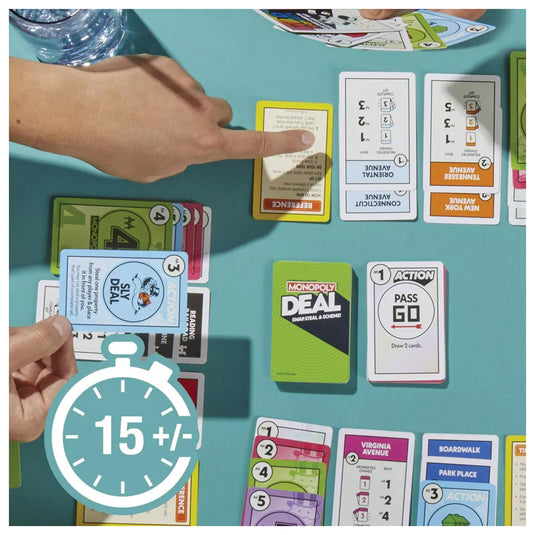 Hasbro Monopoly Deal Refresh: The Ultimate Card Game Edition