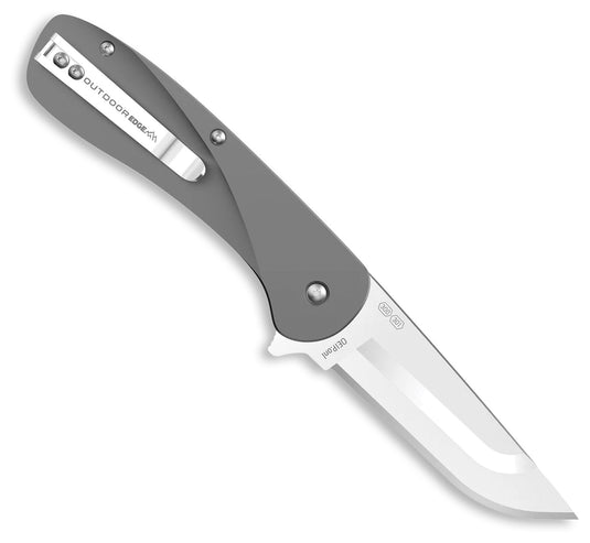 Outdoor Edge RazorVX1 Cool Gray Assisted Opening Knife