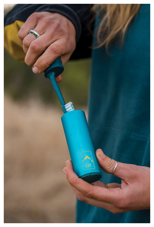 Adventure Ready Tooth Care Cap: Your Essential Travel Companion for Oral Hygiene on the Go
