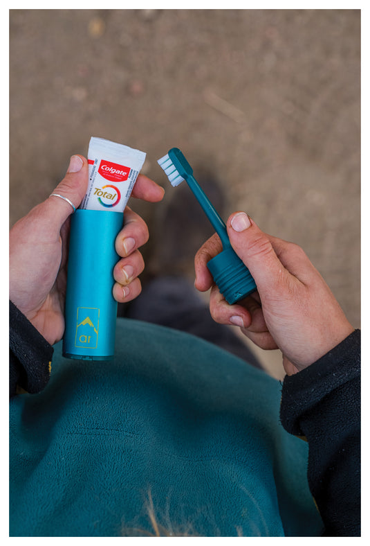 Adventure Ready Tooth Care Cap: Your Essential Travel Companion for Oral Hygiene on the Go