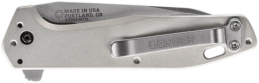 Gerber Fastball Grey Folding Knife - Sleek and Reliable EDC Tool