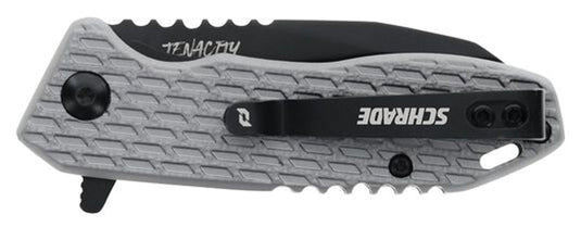 Schrade Tenacity Black Folding Knife: Your Ultimate EDC Companion