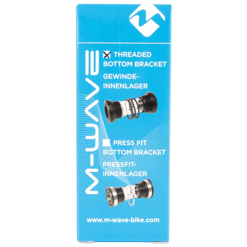Load image into Gallery viewer, M-Wave Carousel BB BSA EX US Threaded Cups, British, 68/73mm, 24/22mm
