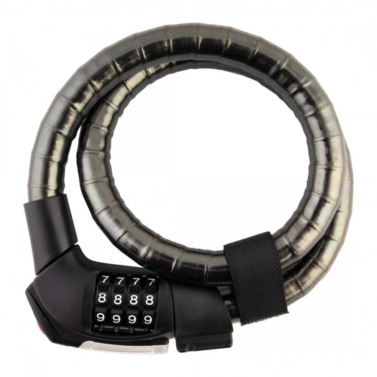 Kryptonite KryptoFlex 2080 Armored Combo Lock & Premium LED Lighting for Bicycle Security & Visibility