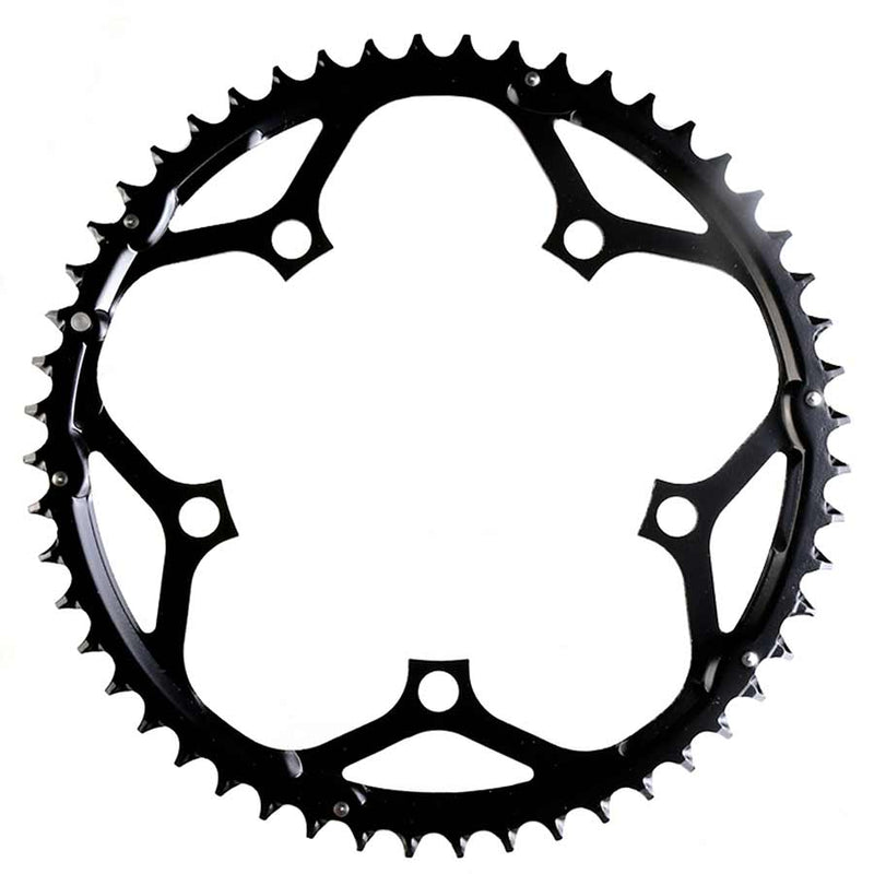 Load image into Gallery viewer, Truvativ 52T 10 sp BCD 130mm, 5-Bolt, Outer Chainring, For 30/42/52, Steel, Black, 11.6215.104.000
