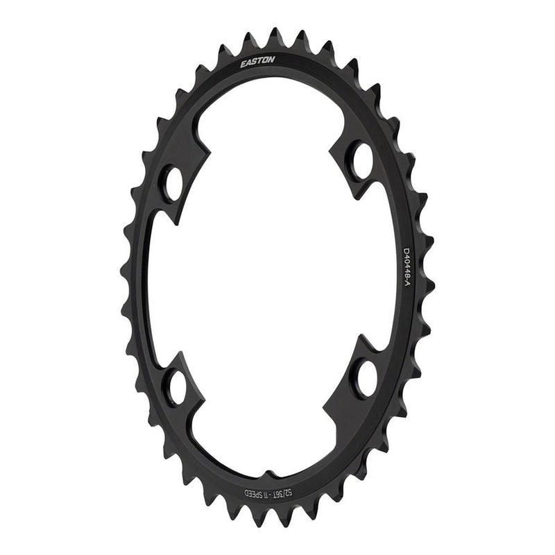 Load image into Gallery viewer, Easton 4 Bolt 36T Chainring 11sp, BCD: 64/104, Aluminum, Black
