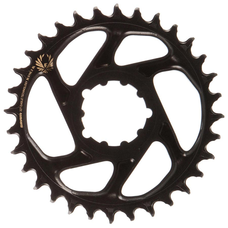 Load image into Gallery viewer, SRAM X-Sync 2 Eagle SL Chainring 32t SRAM Direct Mount 11/12-Speed Aluminum Blk
