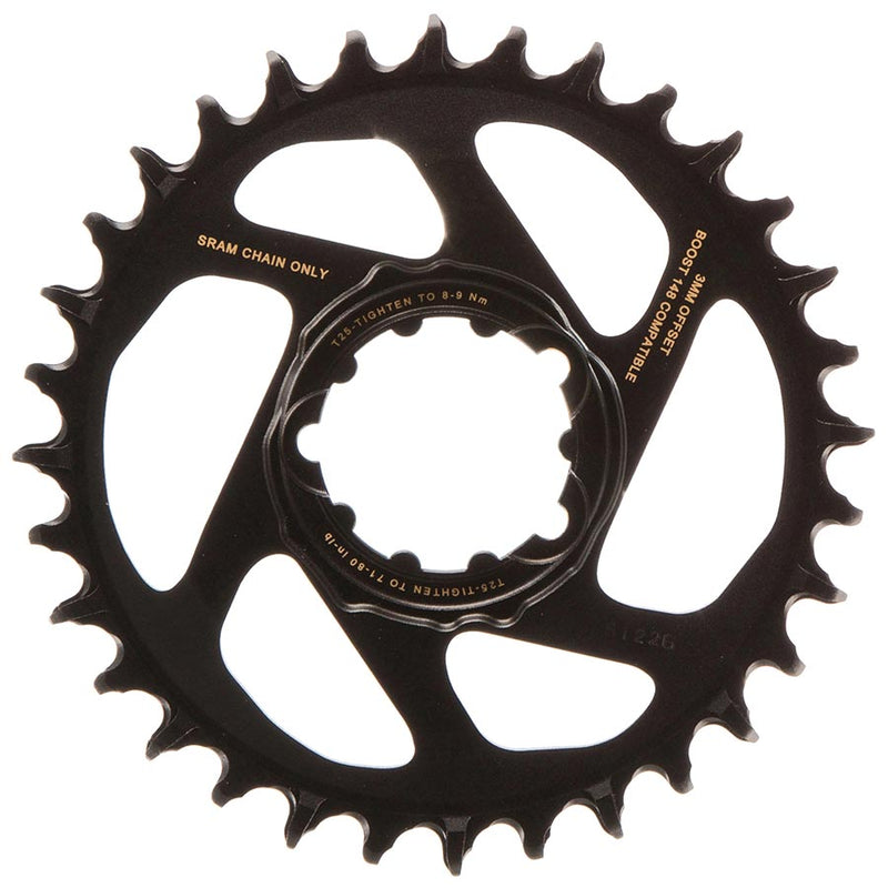 Load image into Gallery viewer, SRAM X-Sync 2 Eagle SL Chainring 32t SRAM Direct Mount 11/12-Speed Aluminum Blk
