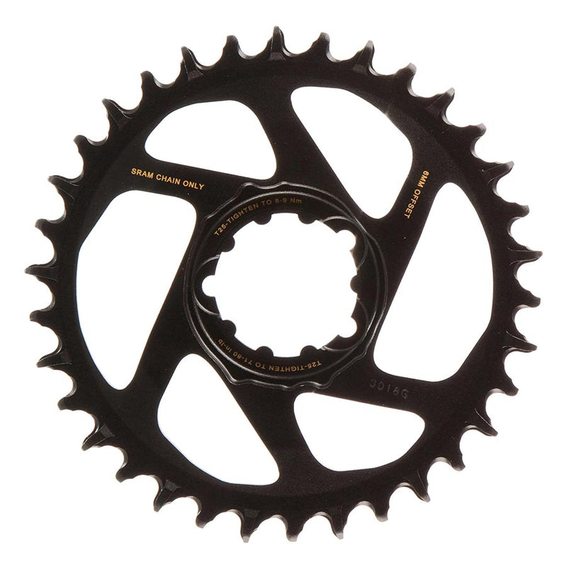 Load image into Gallery viewer, SRAM-Chainring-34t-Direct-Mount-SRAM-3-Bolt-CNRG1707-Bicycle-Chainring
