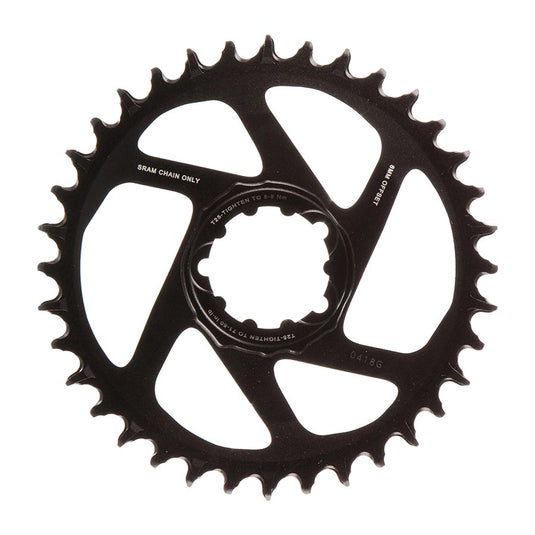 SRAM X-SYNC 2 SL 6mm Chainring, Teeth: 36, Speed: 11/12, BCD: Direct Mount, Single, Aluminum, Black