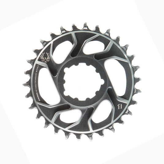 SRAM X-SYNC 2 X01 Eagle Polar Grey, Chainring, Teeth: 30, Speed: 12, BCD: Direct Mount, Single, Alloy, Offset 6mm, Grey