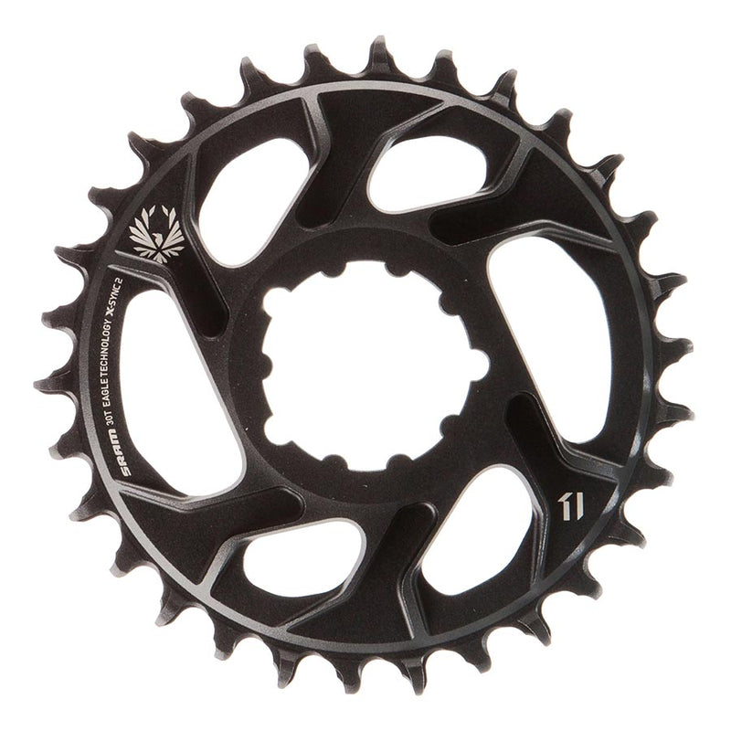 Load image into Gallery viewer, SRAM X-SYNC 2 SL XX1 Eagle Lunar Grey 6mm, Chainring, Teeth: 30, Speed: 12, BCD: Direct Mount, Single, Alloy, Grey
