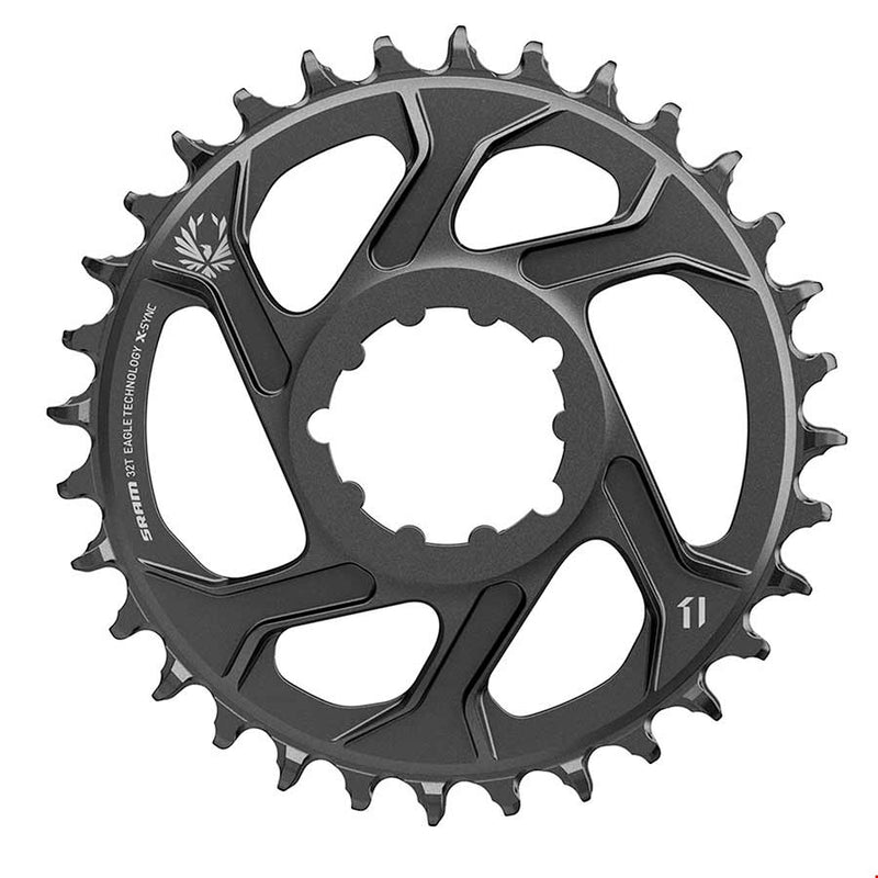 Load image into Gallery viewer, SRAM X-SYNC 2 SL XX1 Eagle Lunar Grey 6mm, Chainring, Teeth: 36, Speed: 12, BCD: Direct Mount, Single, Alloy, Grey
