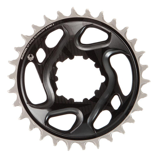 SRAM GX Eagle C1 Chainring Teeth: 30, Speed: 11/12, BCD: Direct Mount, Aluminum, Grey, 11.6218.046.001, 6mm