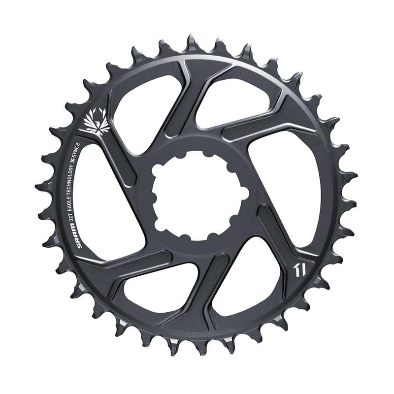 Load image into Gallery viewer, SRAM X-Sync Eagle 12sp 6mm DM Chainring Forged 32t, Lunar
