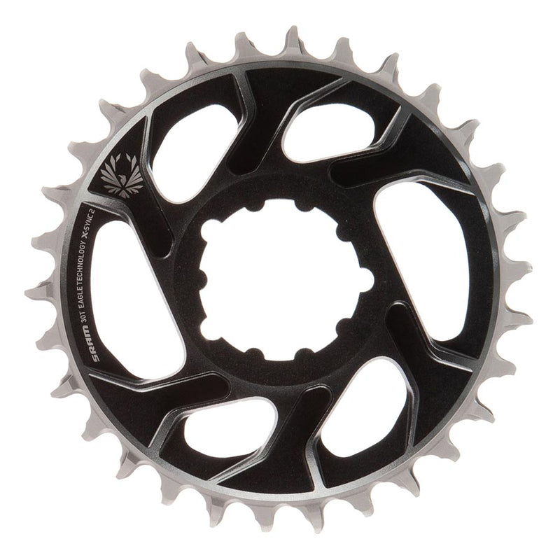 Load image into Gallery viewer, SRAM Eagle Chainring Teeth: 30, Speed: 11/12, BCD: Direct Mount, Aluminum, Grey, 6mm
