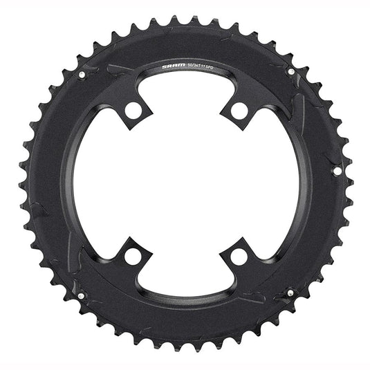 SRAM Chainring 50t 110 BCD Asymmetric 11-Speed Aluminum Black Road Cross