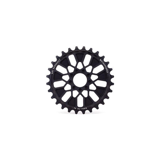 We The People Pathfinder Chainring, Teeth: 28, 6061-T6 Aluminum, Black