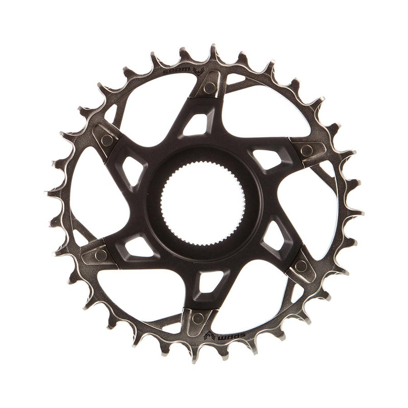 Load image into Gallery viewer, SRAM XX T-Type Fazua Chainring, Teeth: 32, Speed: 12, BCD: Direct Mount, Aluminum/Steel, Silver
