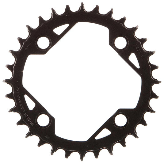 SRAM T-Type Light eMTB Chainring, Teeth: 32, Speed: 12, BCD: 94, Bolts: 4, Aluminum, Black