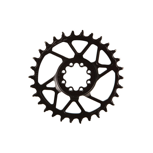 SRAM S1000 Eagle T-Type Direct Mount Chainring - 30t, 12-Speed, 8-Bolt Direct Mount, 3mm Offset, Steel, Black