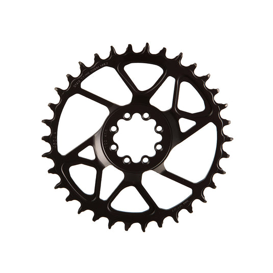 SRAM S1000 Eagle T-Type Direct Mount Chainring - 34t, 12-Speed, 8-Bolt Direct Mount, 3mm Offset, Steel, Black