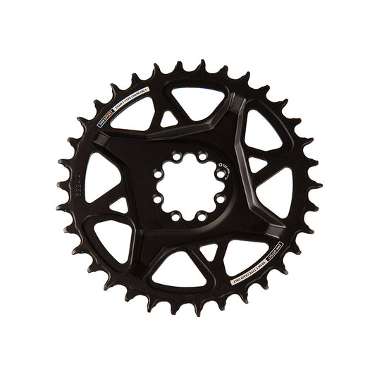 SRAM S1000 Eagle T-Type Direct Mount Chainring - 34t, 12-Speed, 8-Bolt Direct Mount, 3mm Offset, Aluminum, Black