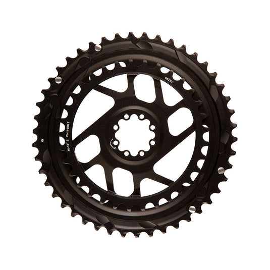 SRAM Rival E1 2x Direct Mount, Chainring, Teeth: 46/33, Speed: 12, BCD: Direct Mount SRAM 8 Bolt, Black