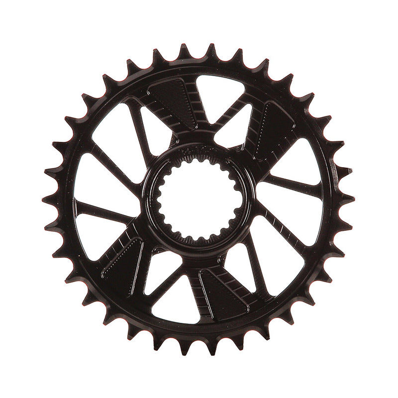 Load image into Gallery viewer, Wheels Manufacturing Shimano DM T-Type Inboard, Chainring, Teeth: 34, Speed: 12, BCD: Direct Mount Shimano, Single, 7075
