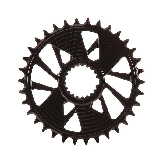 Wheels Manufacturing Shimano DM HG+ Outboard, Chainring, Teeth: 34, Speed: 12, BCD: Direct Mount Shimano, Single, 7075