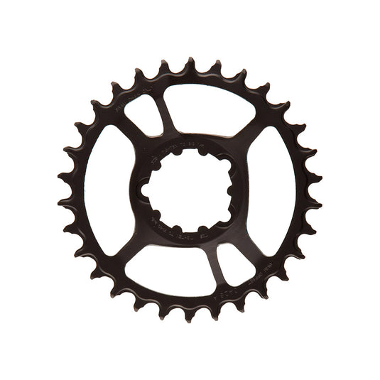 SRAM X-SYNC Eagle Steel 6mm F1, Chainring, Teeth: 30, BCD: Direct Mount SRAM 3 Bolt, Bolts: 3, Steel, Black
