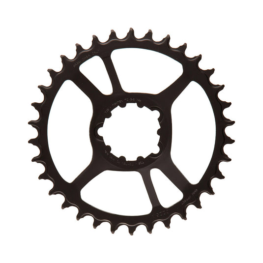 SRAM X-SYNC Eagle Steel 6mm F1, Chainring, Teeth: 34, Speed: 12, BCD: Direct Mount SRAM 3 Bolt, Bolts: 3, Steel, Black