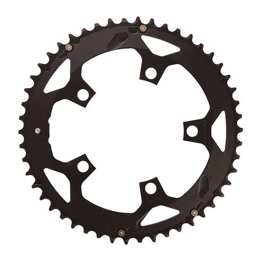 FSA Gossamer/Omega Pro Road Chainring, Teeth: 50, Speed: 10/11, BCD: 110, Bolts: 5, Outer, Aluminum, Black