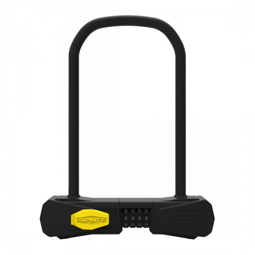 Sunlite-Combination-U-Lock-ULCK0125-Bicycle-U-Lock