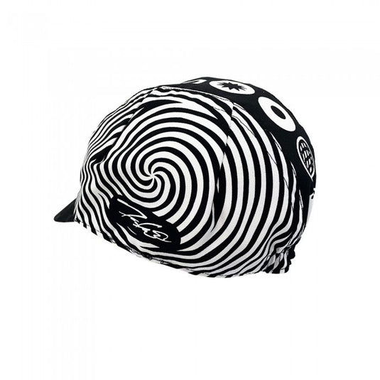 Cinelli Cycling Cap, Futura Spiral, Black