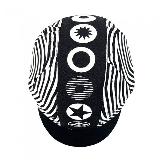 Cinelli Cycling Cap, Futura Spiral, Black