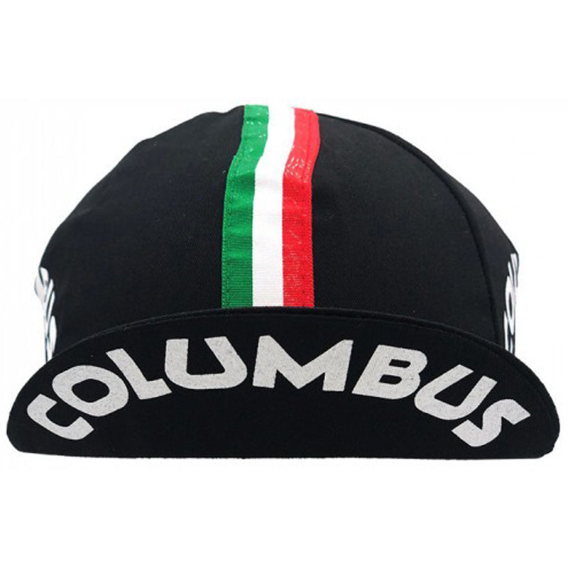 Load image into Gallery viewer, Columbus Cycling Cap, Classic, Black
