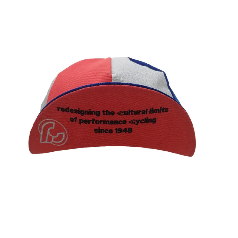 Load image into Gallery viewer, Cinelli Cycling Cap, Oval, Red/Blue
