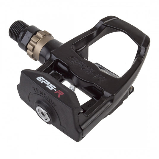 exustar pedal cleats Exustar PT107TK Track Clipless Pedals 9/16" Chromoly Axle Alloy Body Black/Sil