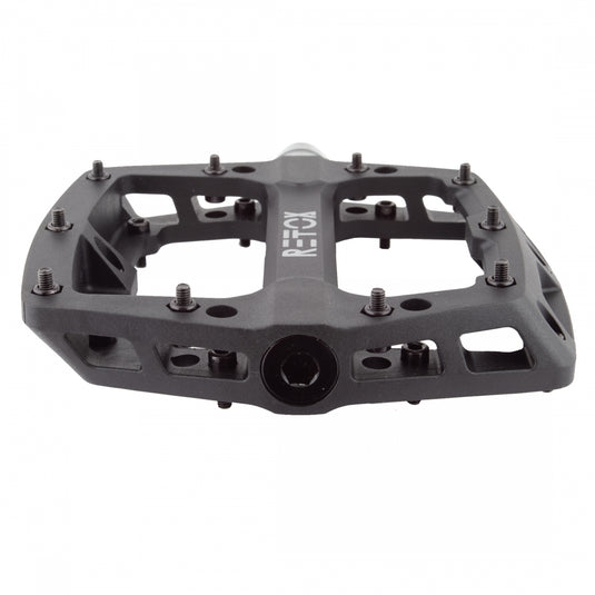 Origin8 Retox Platform Pedals 9/16" Concave Composite Body Removable Pins Black