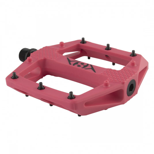 pink flat pedals Origin8 Strapd Platform Pedals