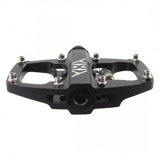 Origin8-Dual-Sport-Midi-Single-Clipless-Clipless-Pedals-with-Cleats-AL6061-PEDL2680-Bicycle-Pedals