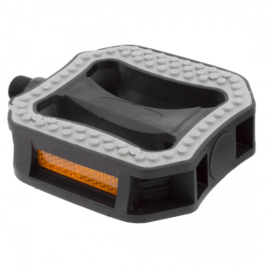 Sunlite-Comfort-Grip-ABS-Flat-Platform-Pedals-Composite-PEDL3989-Bicycle-Pedals