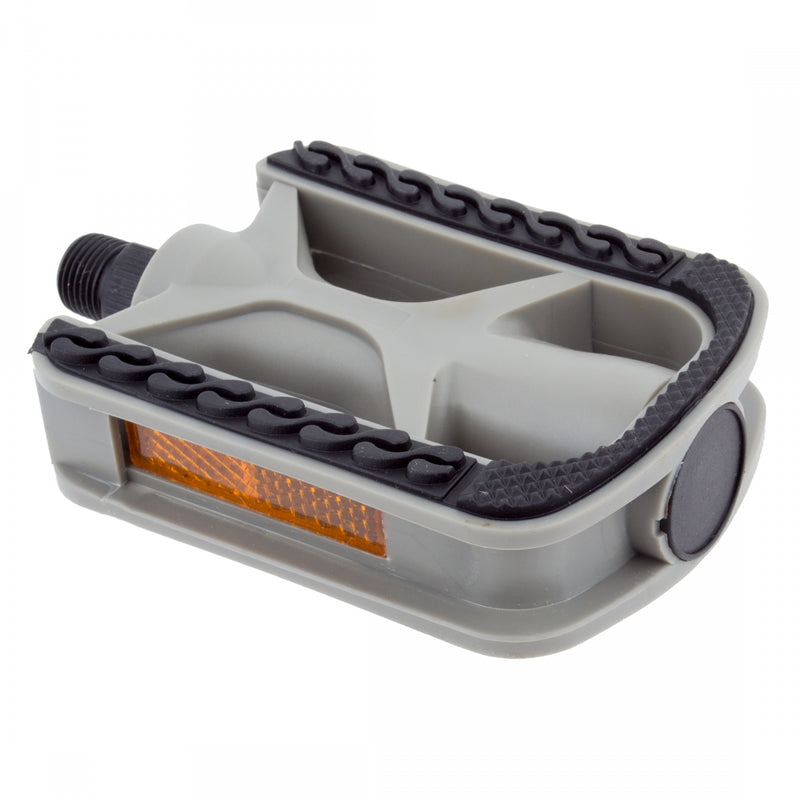 Load image into Gallery viewer, Sunlite-Non-Slip-Flat-Platform-Pedals-Composite-Boron-Steel-PEDL0840-Bicycle-Pedals

