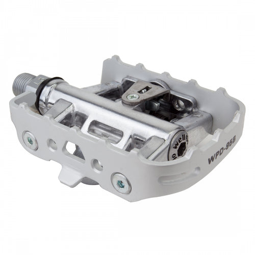 Wellgo-MTB-Clipless-Pedals-Clipless-Pedals-with-Cleats-Aluminum-Chromoly-Steel-PEDL0844-Bicycle-Pedals