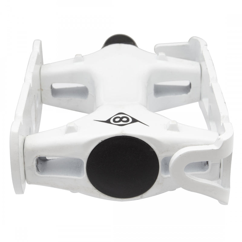 Load image into Gallery viewer, Origin8 Pro Lite Track Platform Pedals 9/16&quot; Chromoly Axle Alloy Body PC-White
