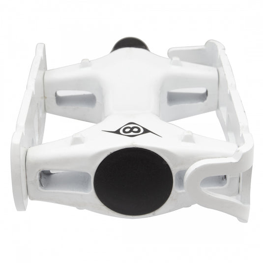 Origin8 Pro Lite Track Platform Pedals 9/16" Chromoly Axle Alloy Body PC-White